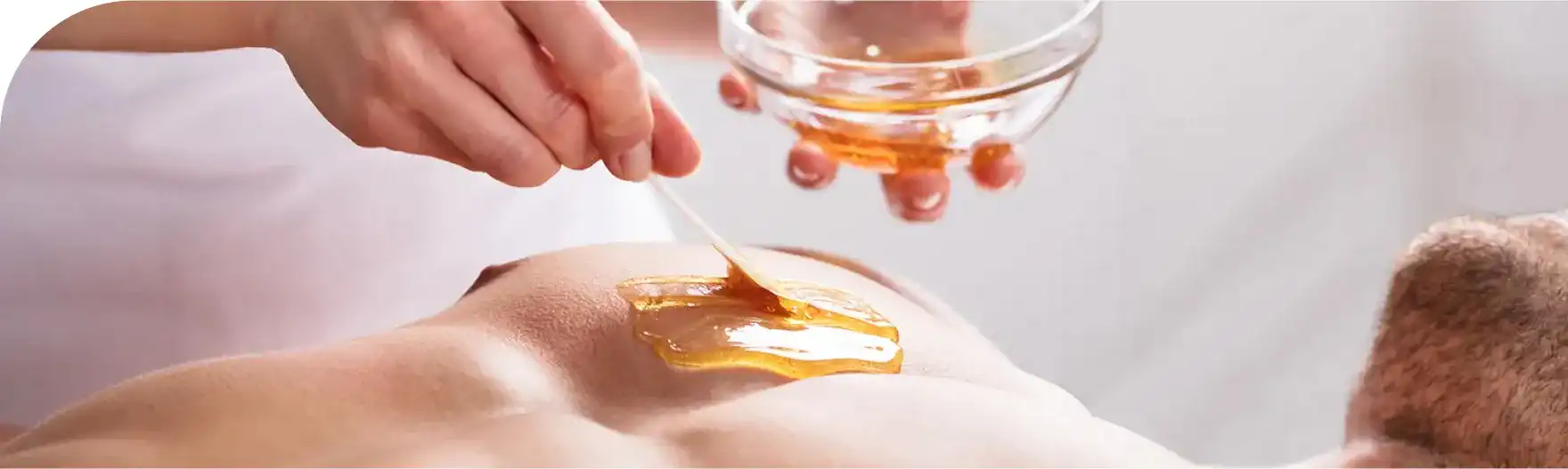 Chest waxing at Tropical Brazilian Wax